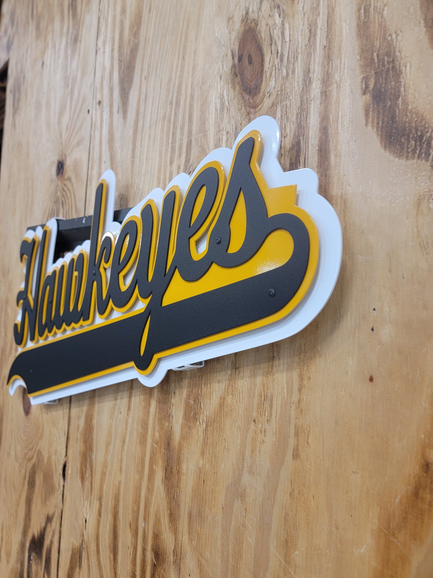 Iowa Hawkeyes Script