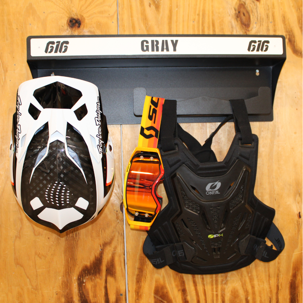 HELMET & CHEST PROTECTOR HOLDER