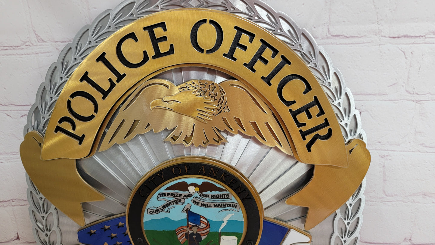 Ankeny Police Badge