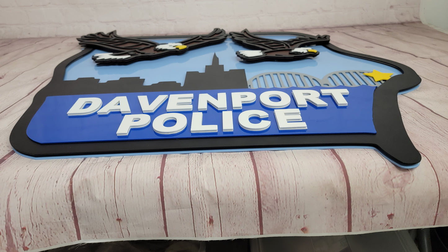 Davenport Police Patch