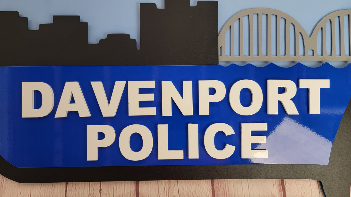 Davenport Police Patch