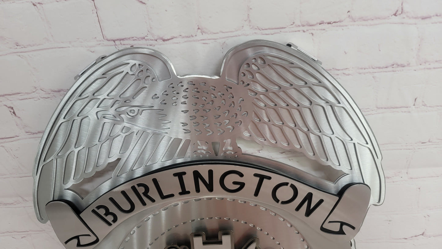 Burlington Fire Dept Badge