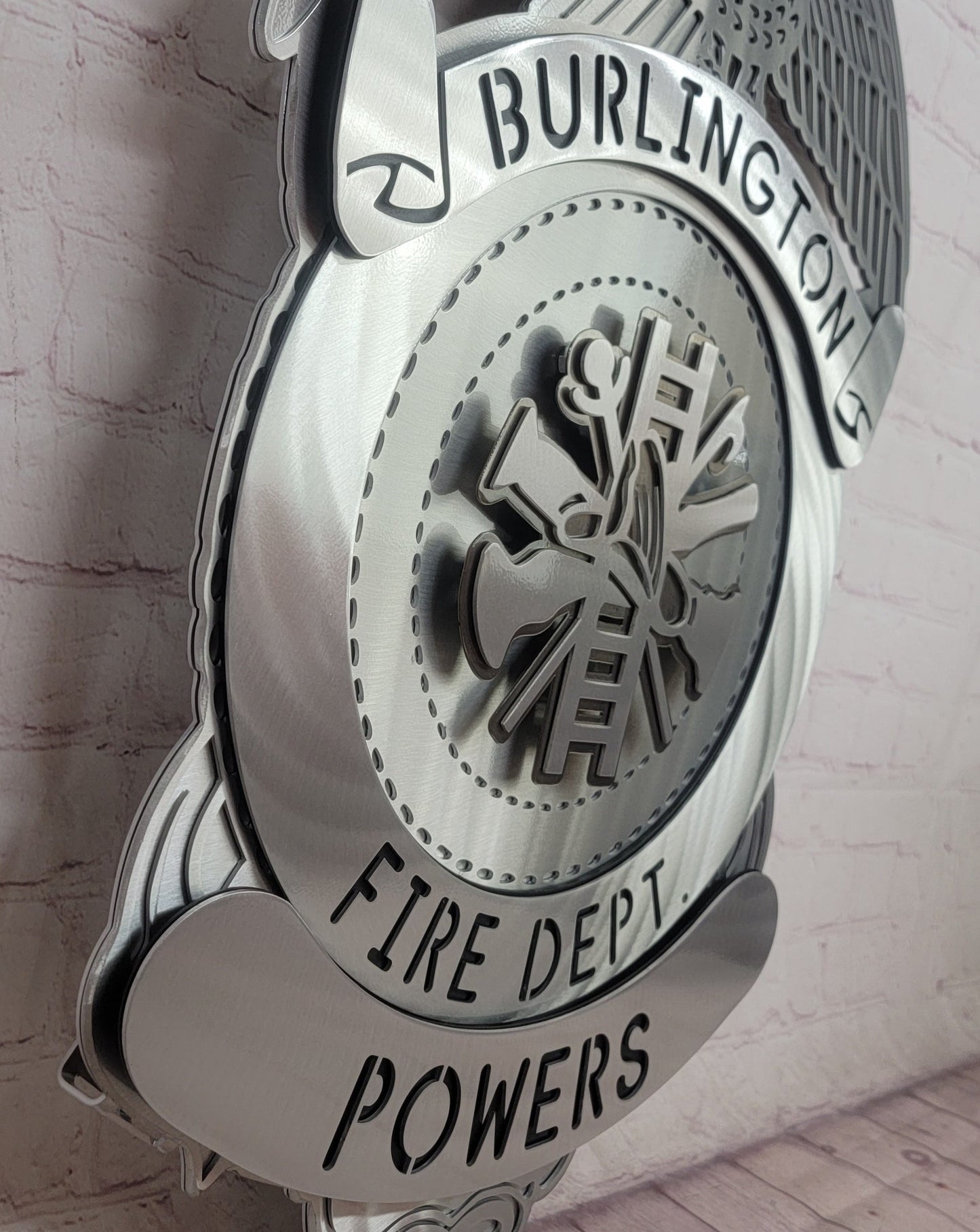 Burlington Fire Dept Badge