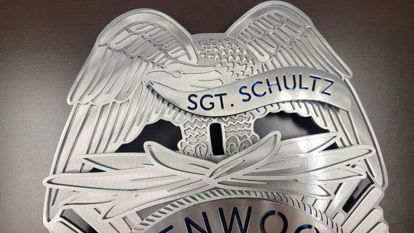 Glenwood Police Badge