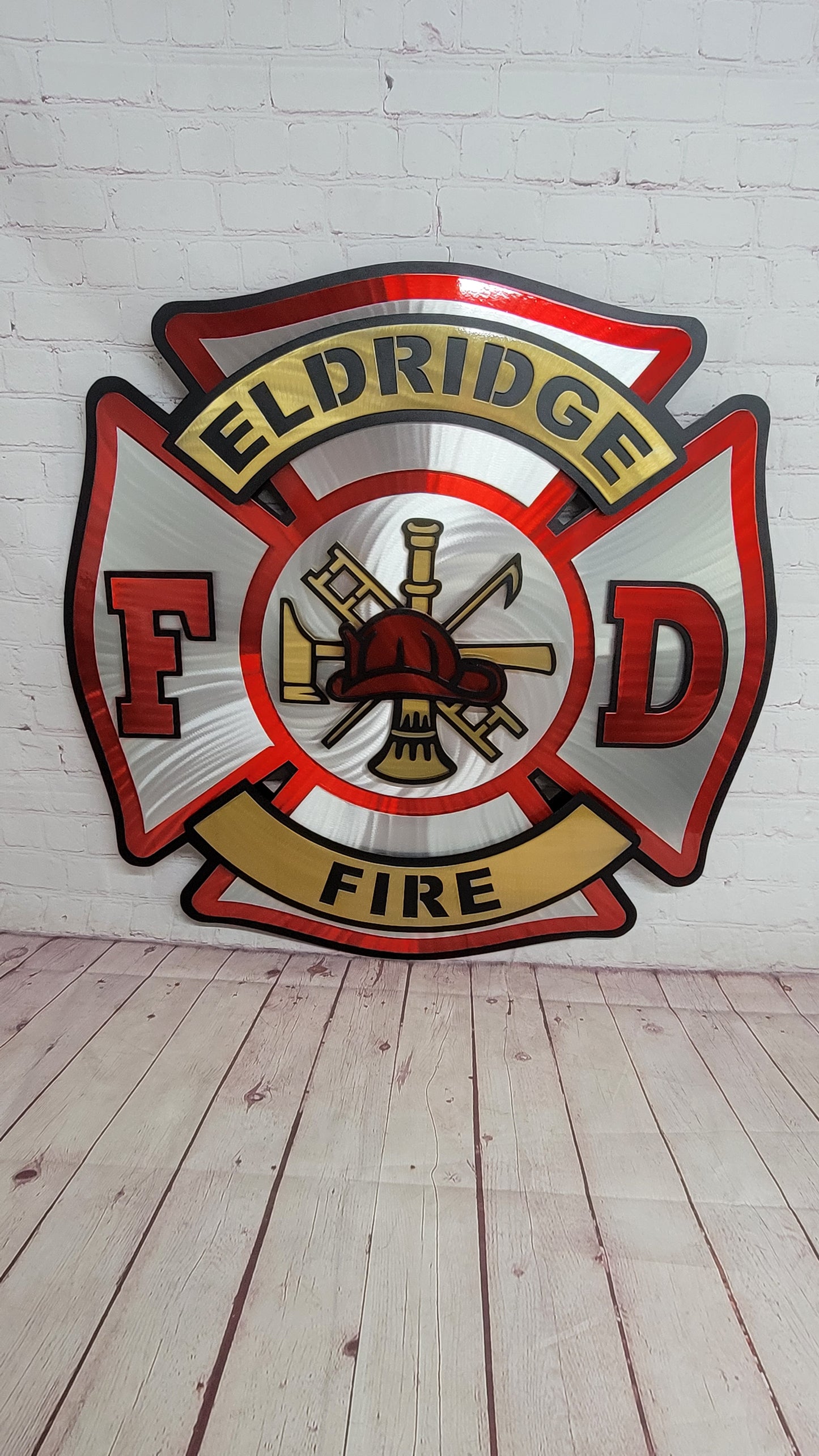 Eldridge Fire Maltese Shield