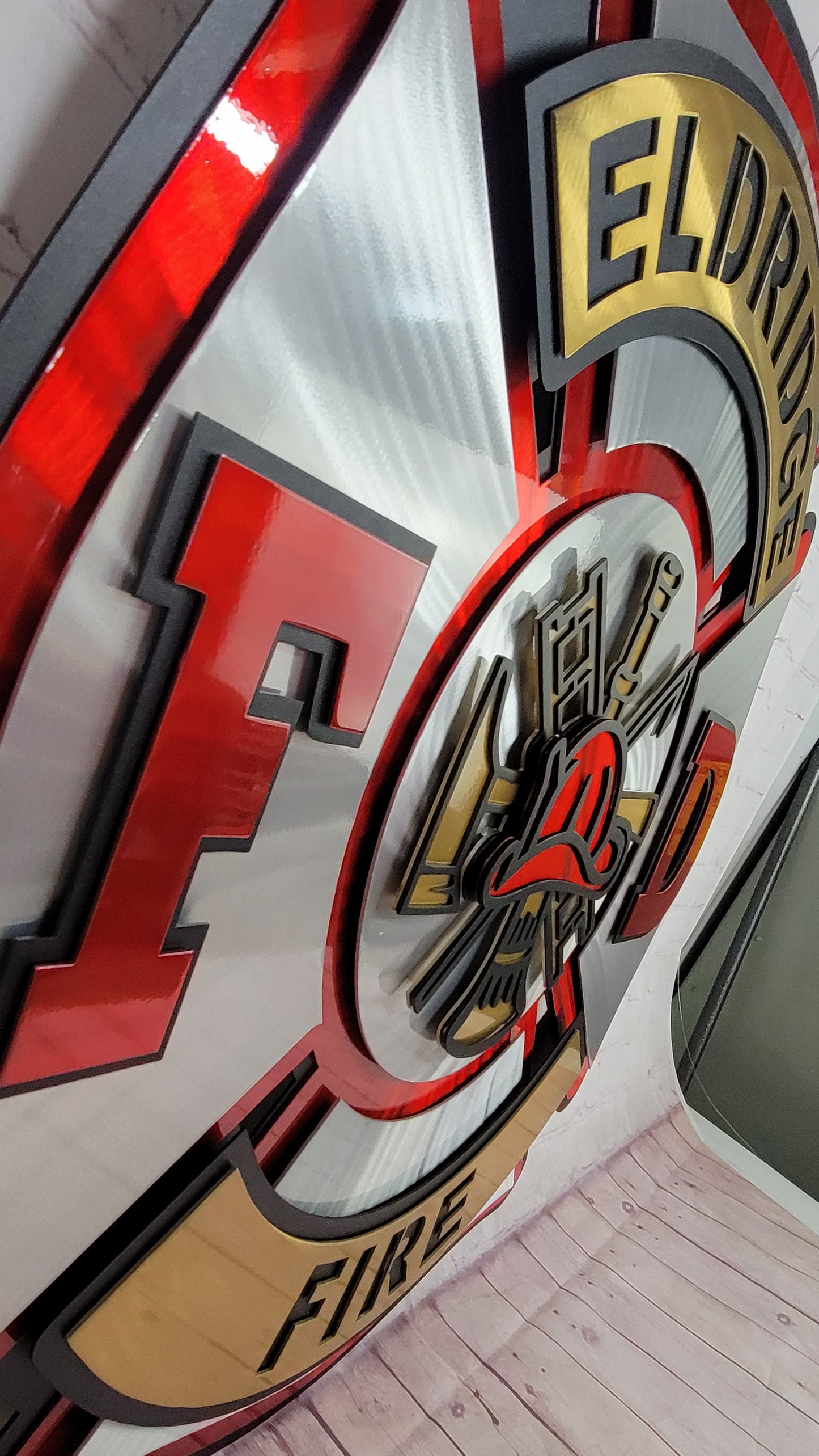 Eldridge Fire Maltese Shield