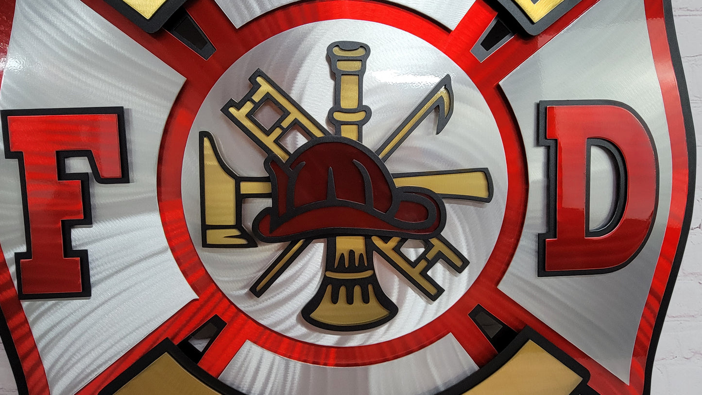 Eldridge Fire Maltese Shield