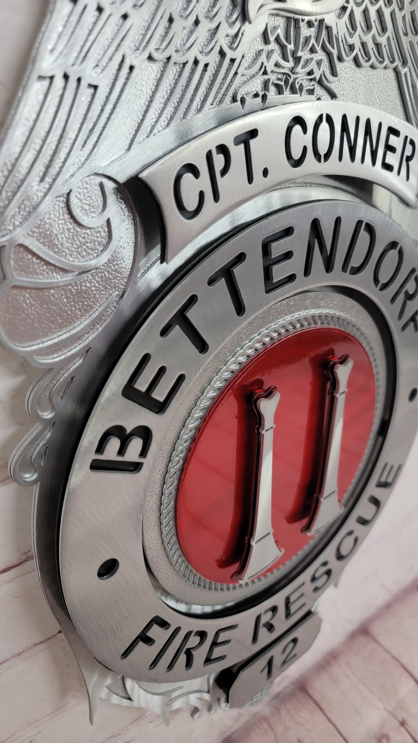 Bettendorf Fire Rescue Badge