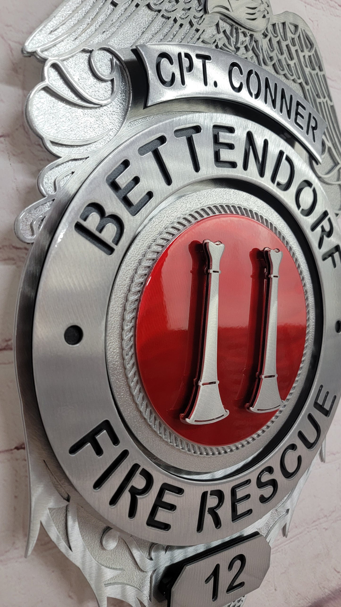 Bettendorf Fire Rescue Badge