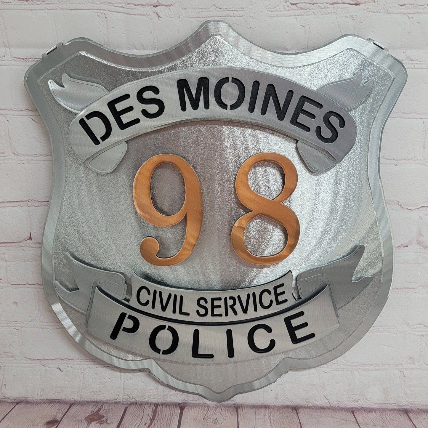Des Moines Police Badge