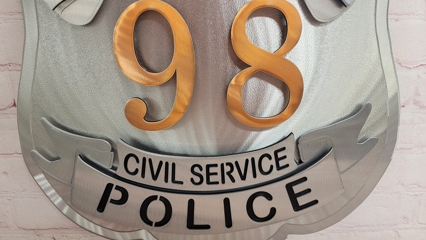 Des Moines Police Badge
