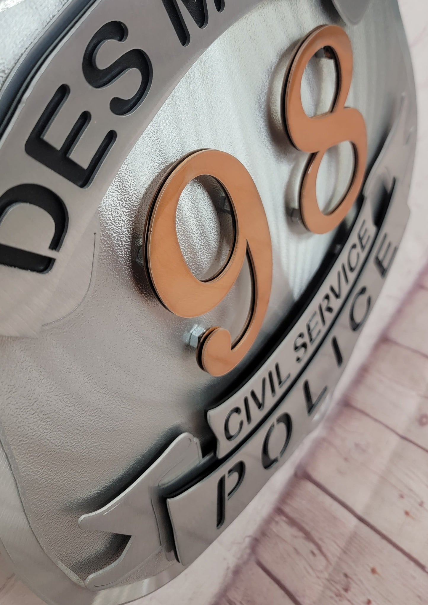 Des Moines Police Badge
