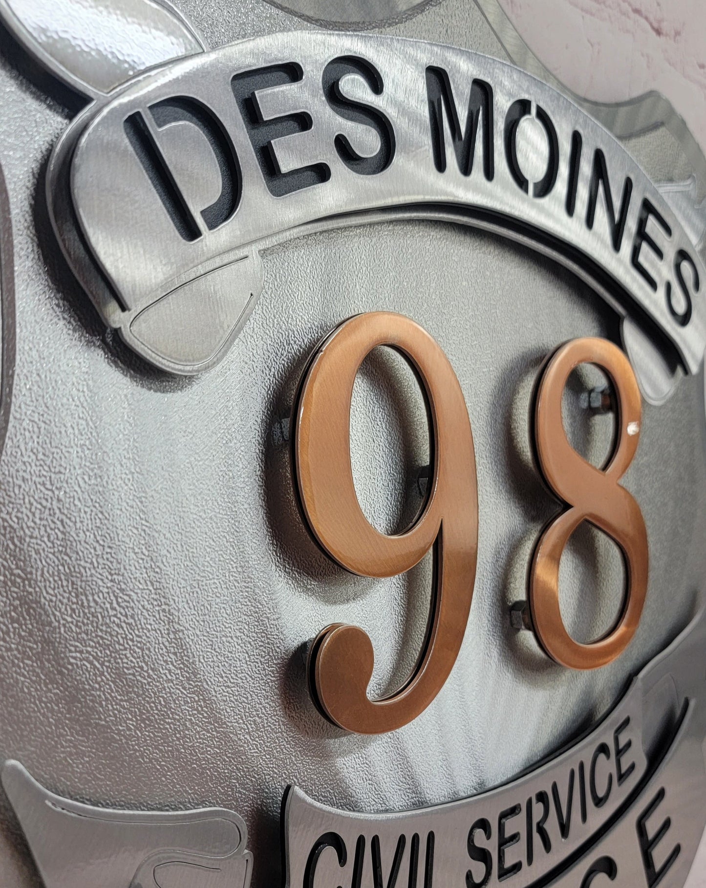 Des Moines Police Badge