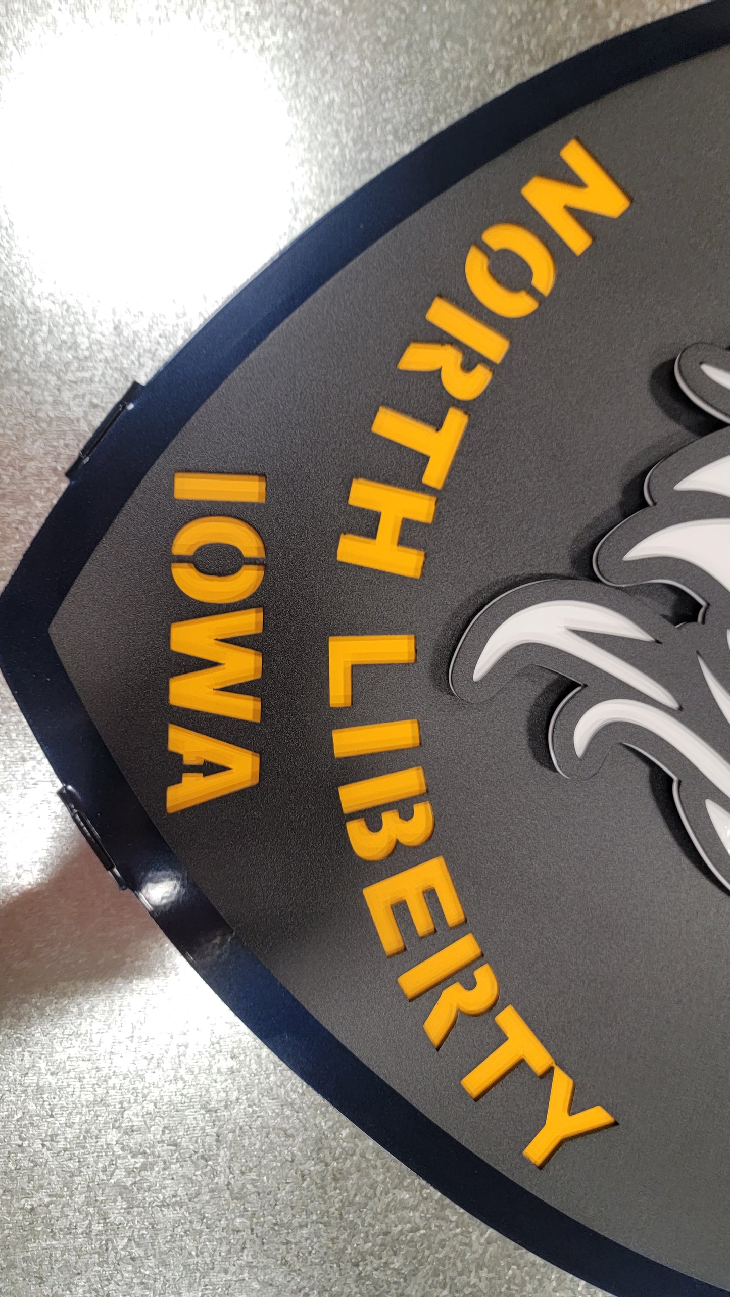 North Liberty Iowa Police Badge