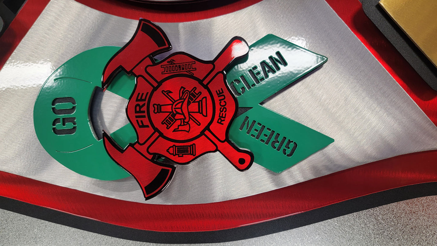 Illinois Fire Association Maltese Shield