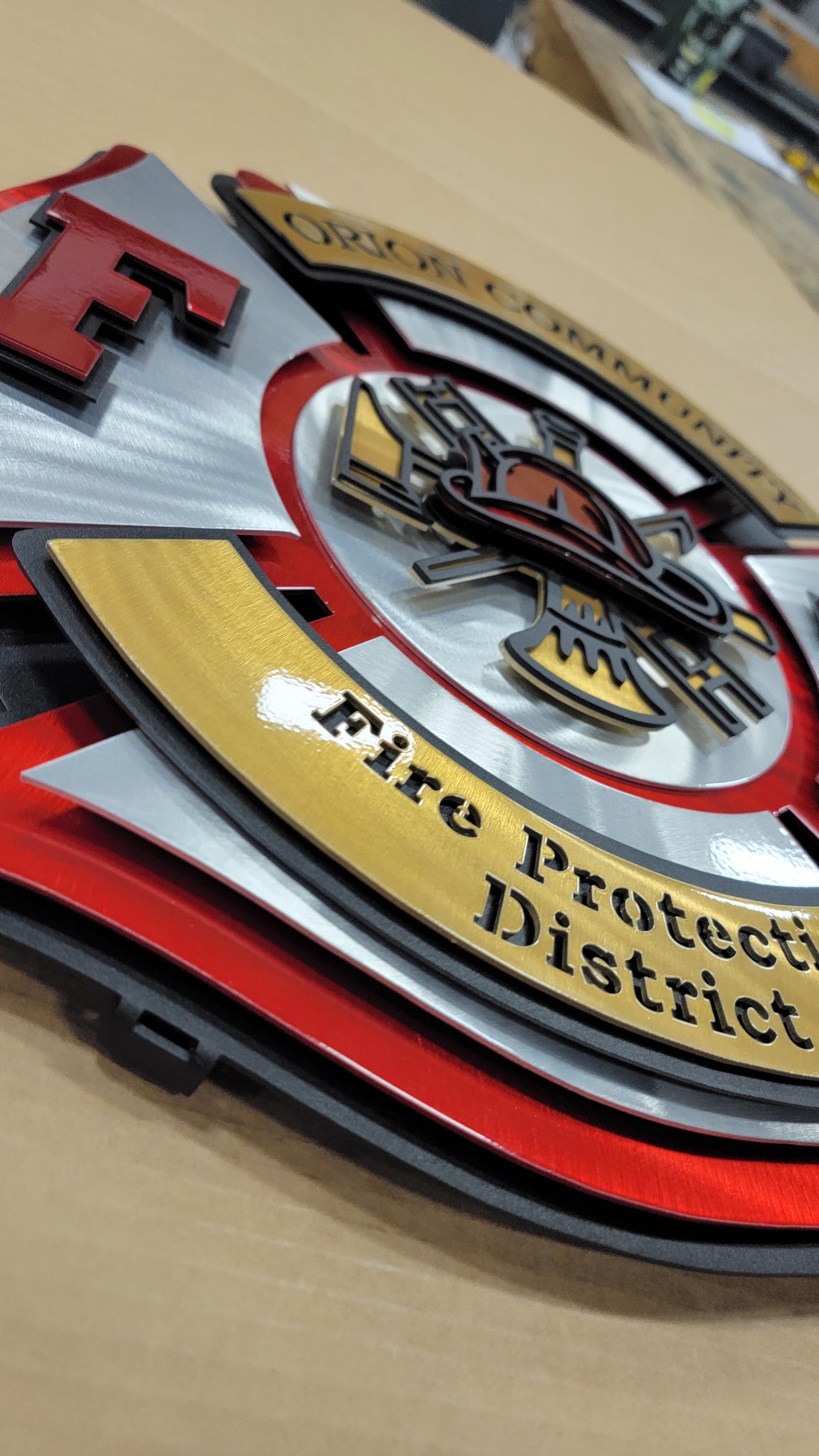 Orion Community Fire Protection District Badge