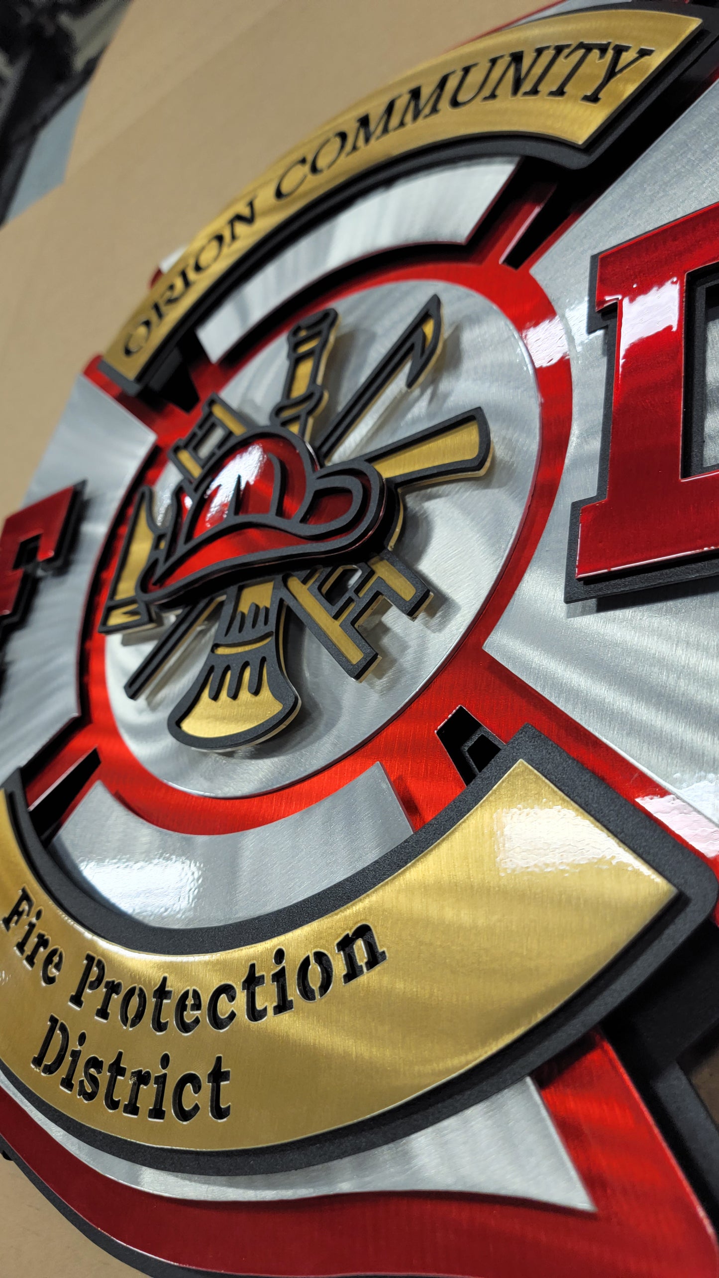 Orion Community Fire Protection District Badge