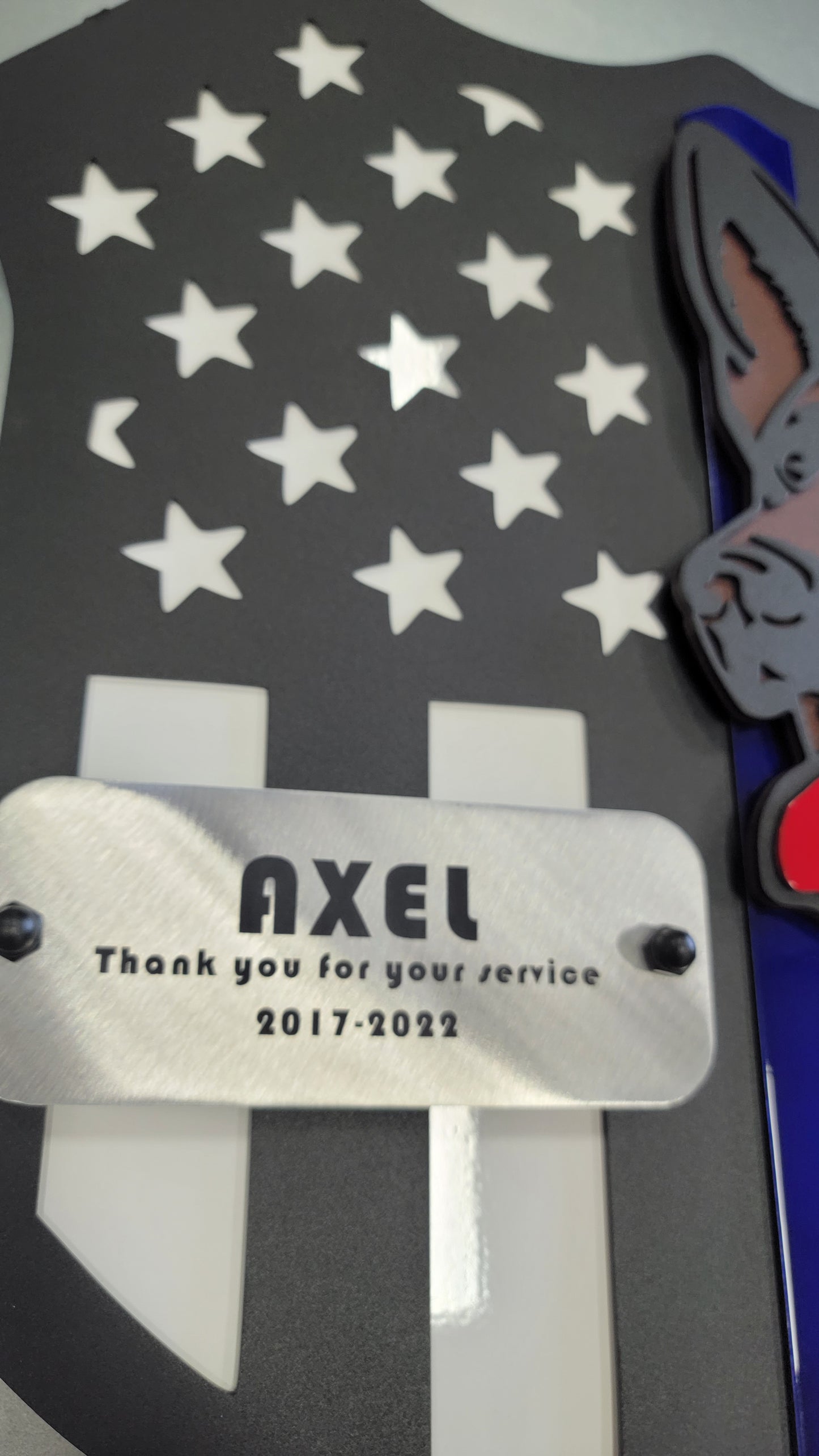 K-9 Police Badge