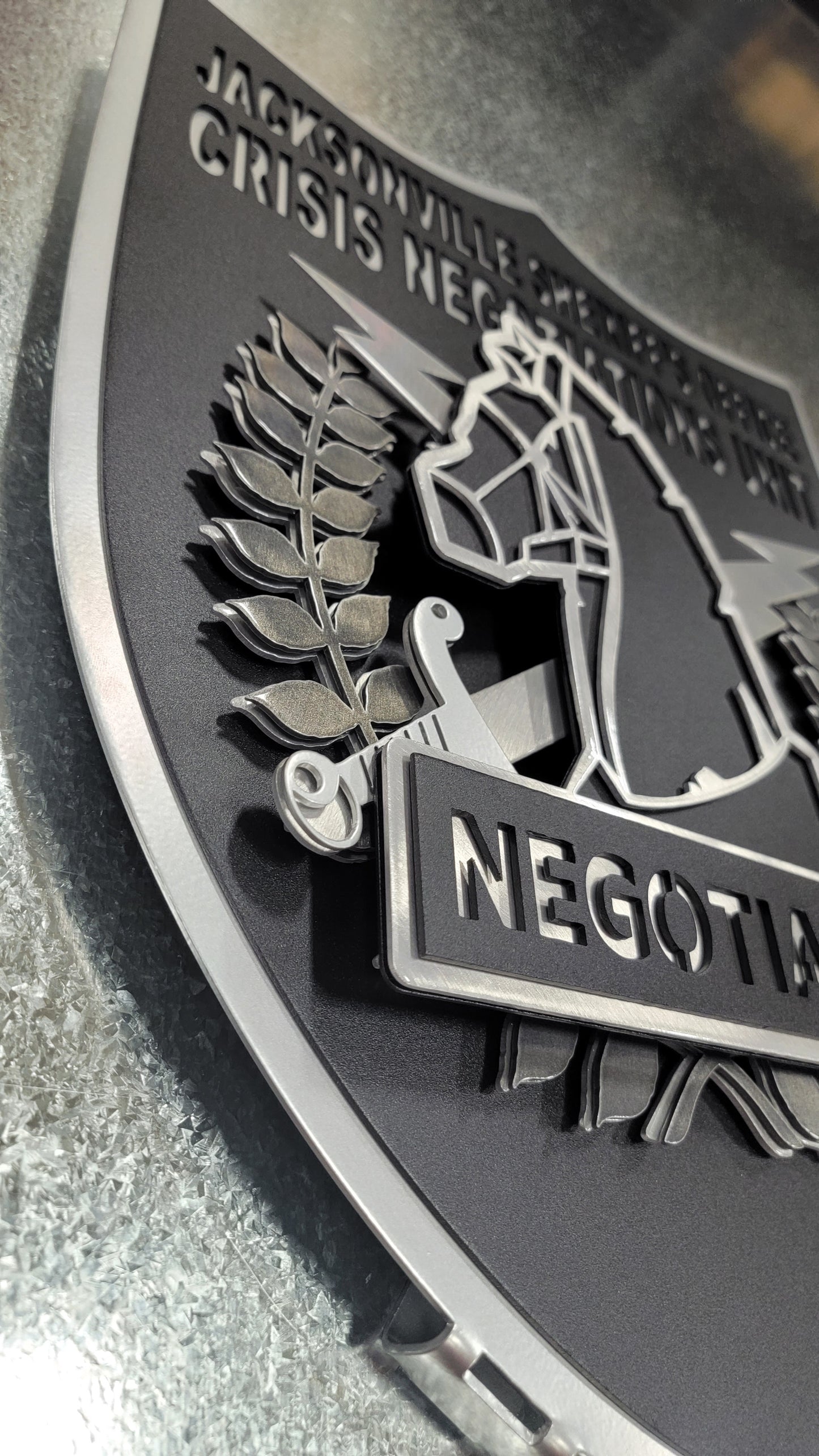 Jacksonville Sheriff's Office Crisis Negotiations Unit Negotiator Badge