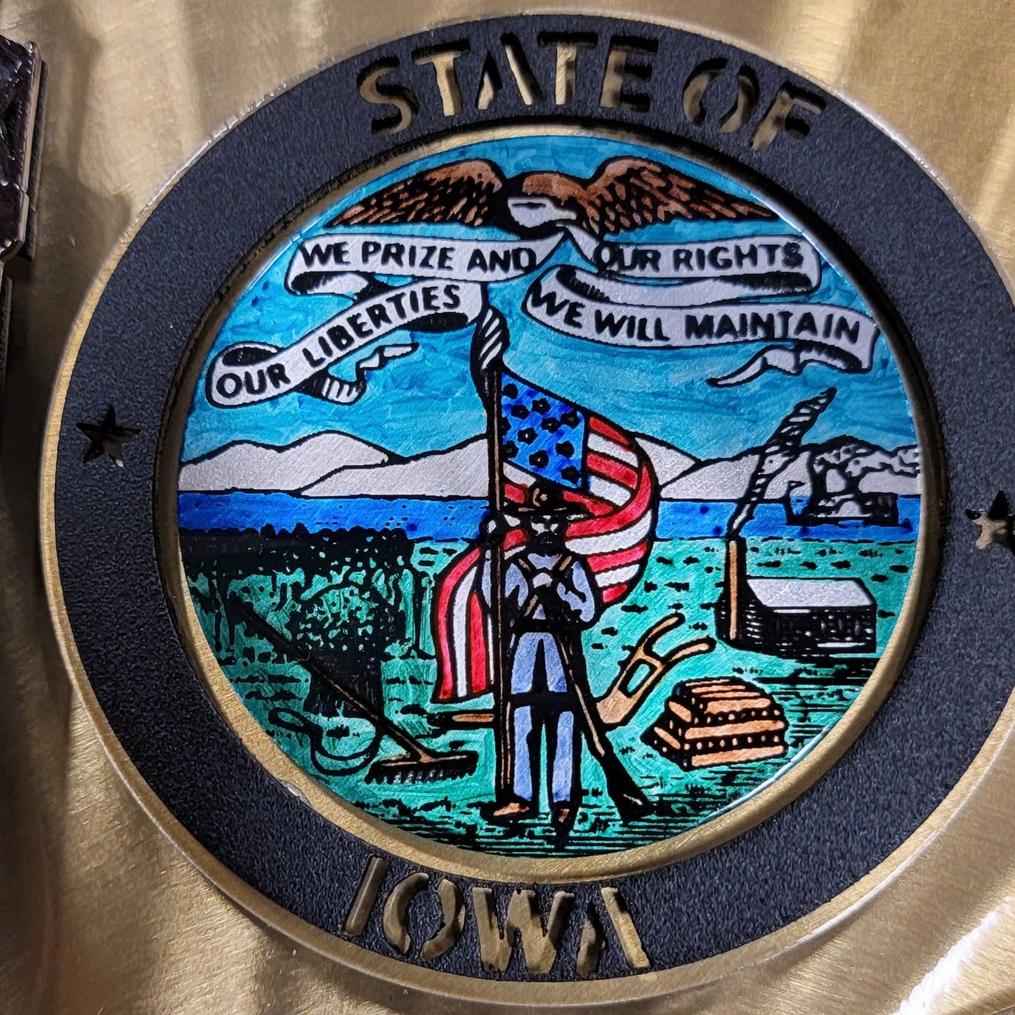Clinton Police Department Badge