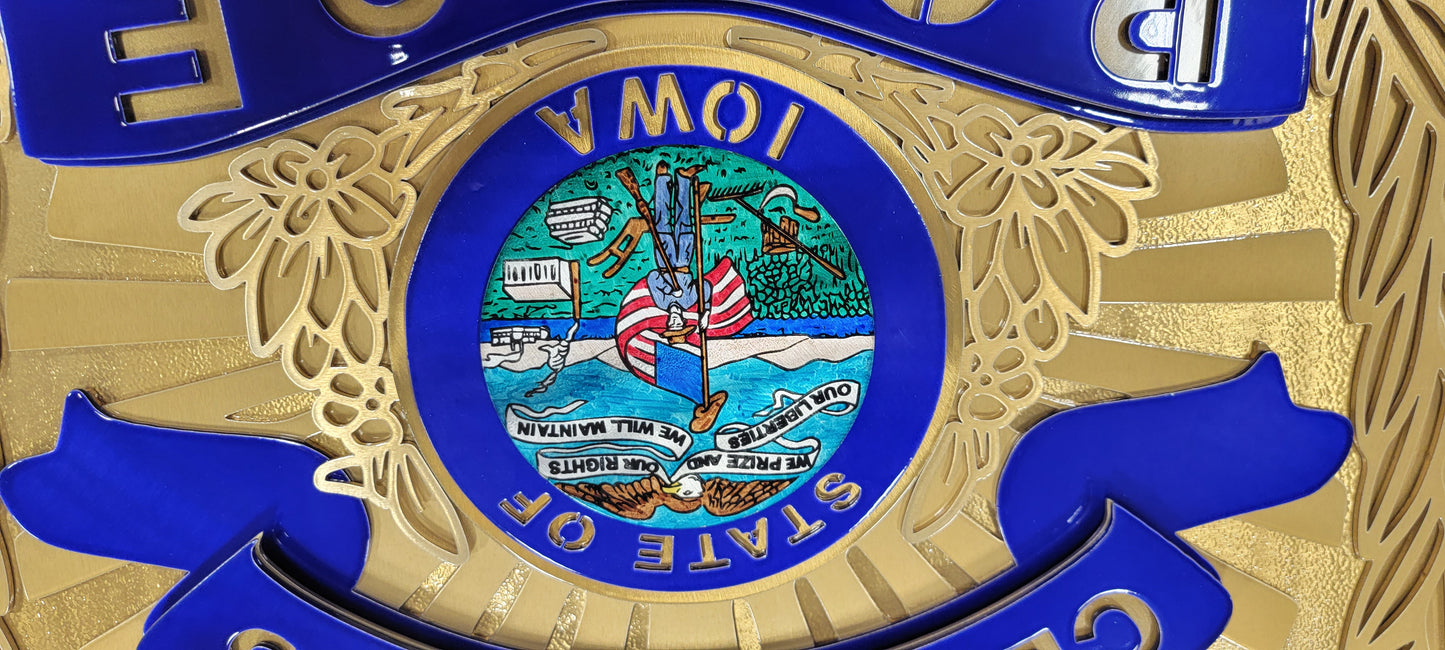 Cedar Rapids Police Badge