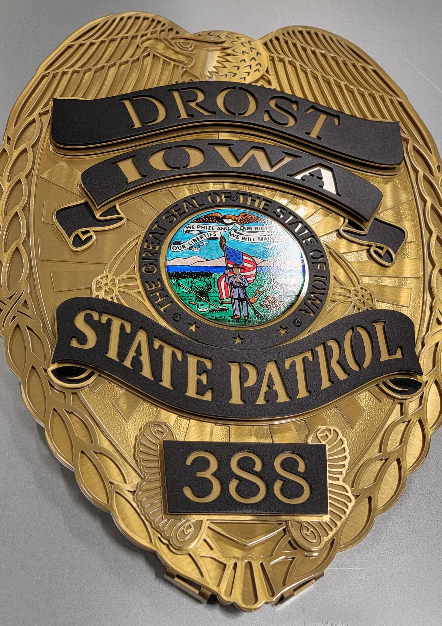 Iowa State Patrol Badge