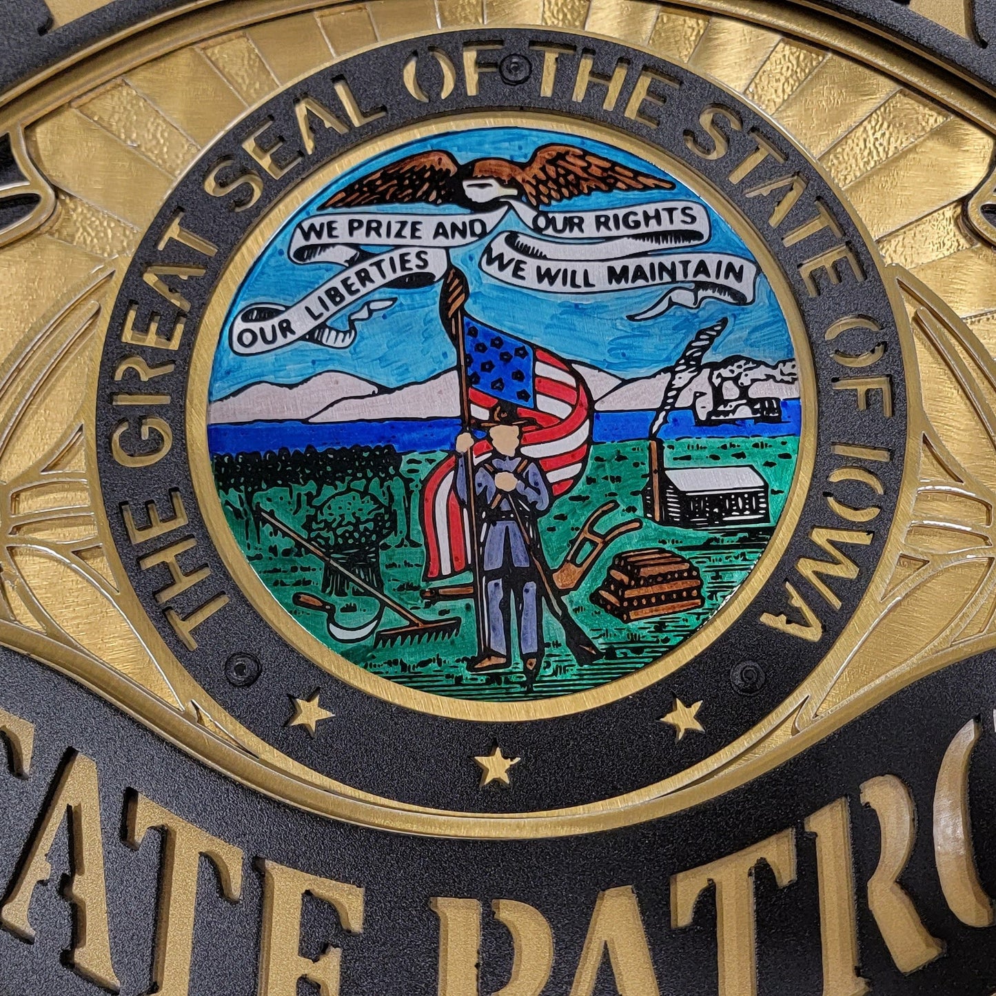 Iowa State Patrol Badge