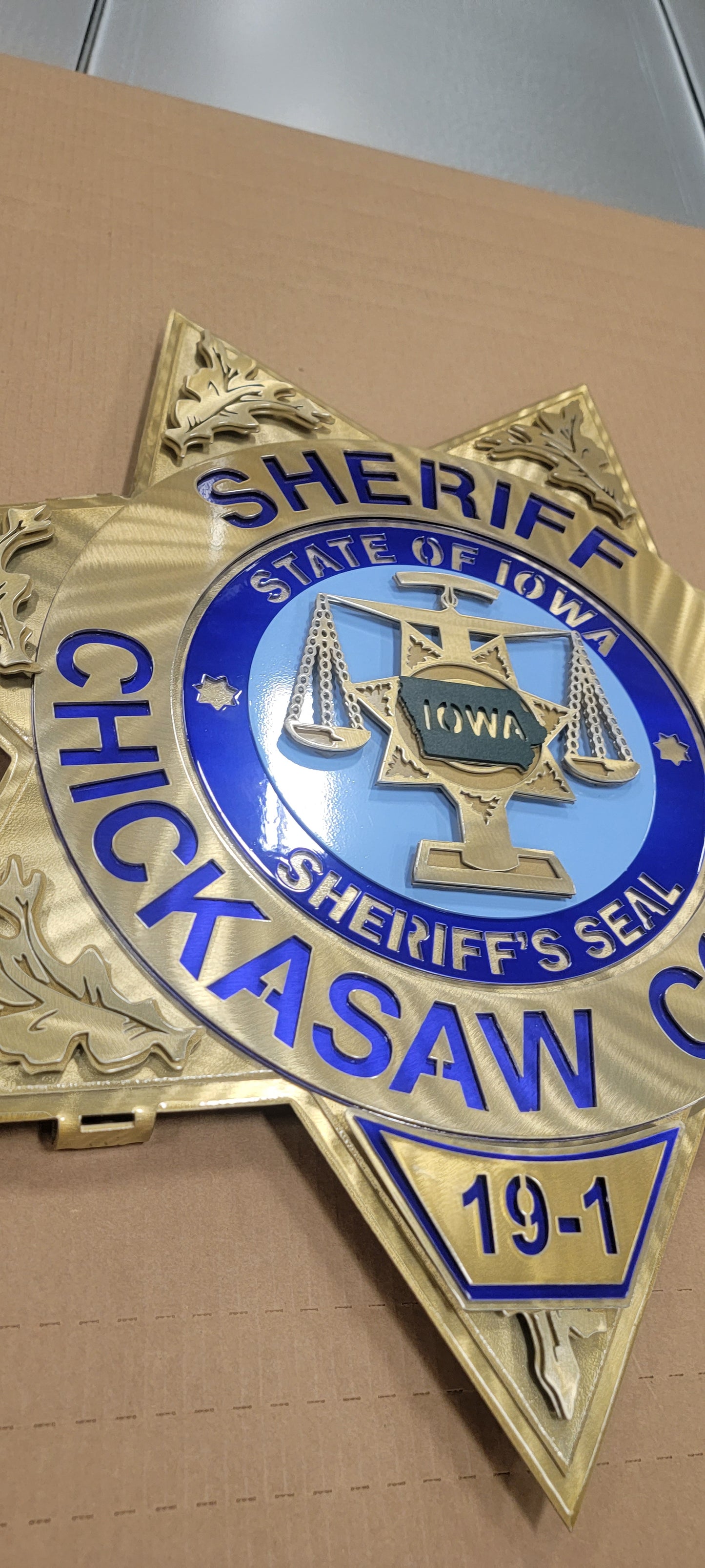 Chickasaw County Sheriff Star