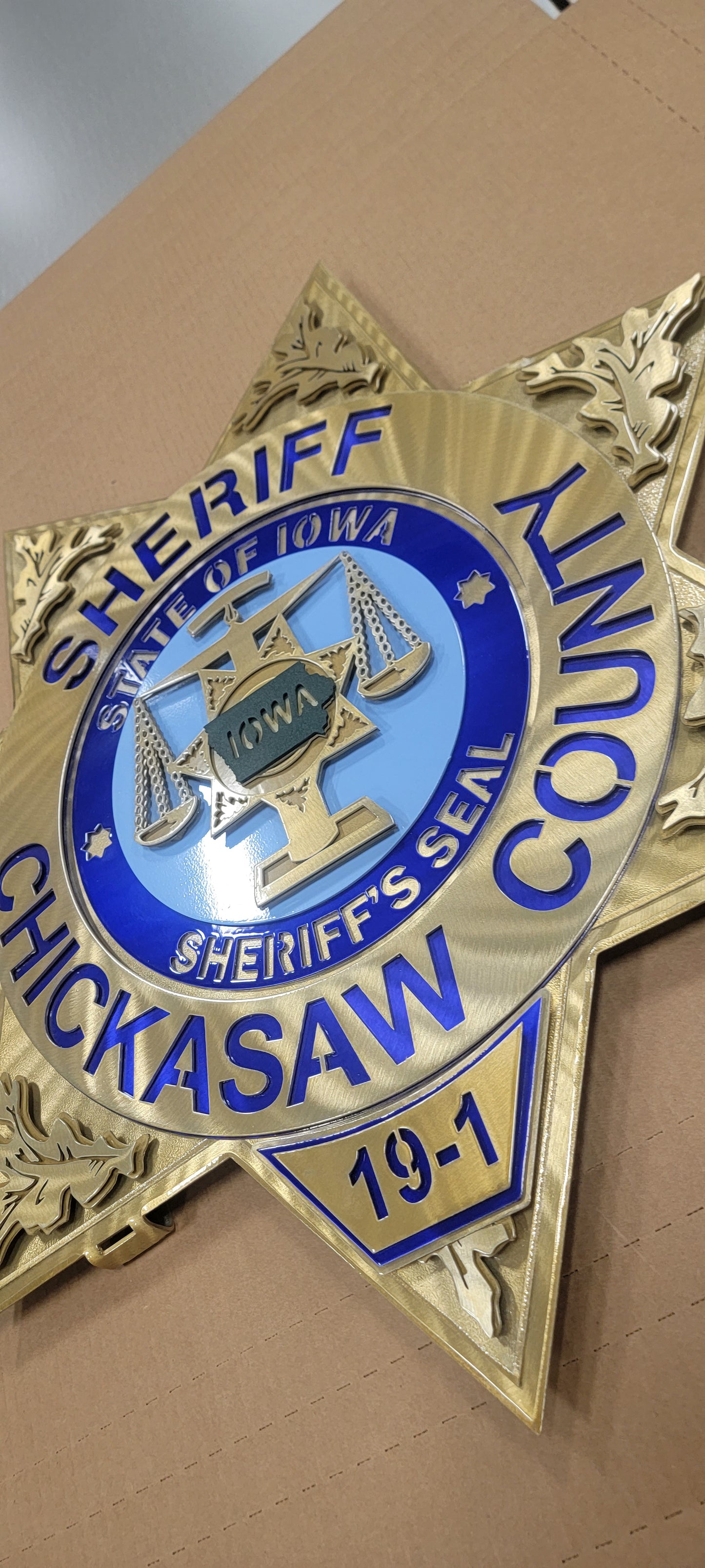 Chickasaw County Sheriff Star