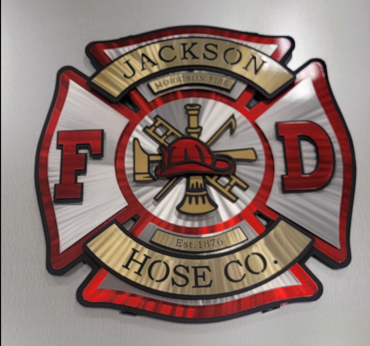 Morrison Fire Department Maltese Shield