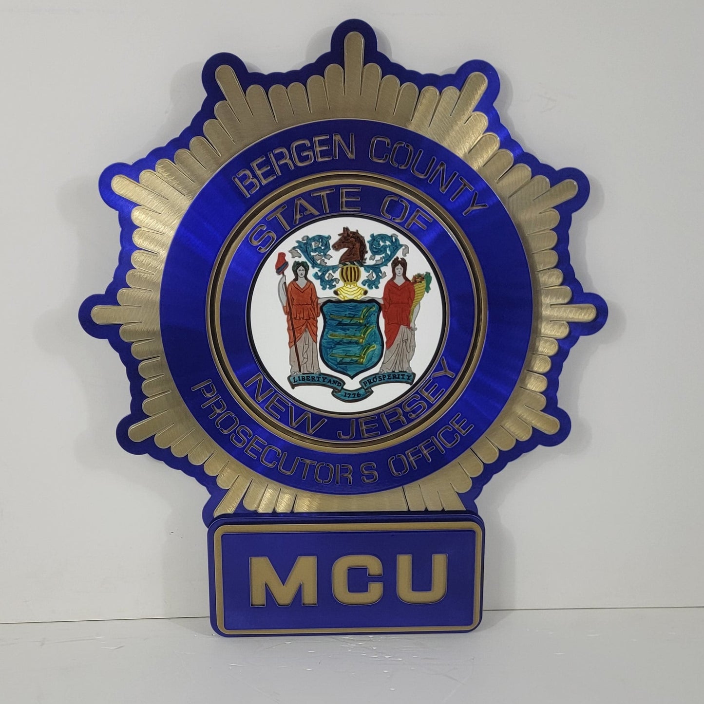 New Jersey Bergen County Prosecutors Office Badge