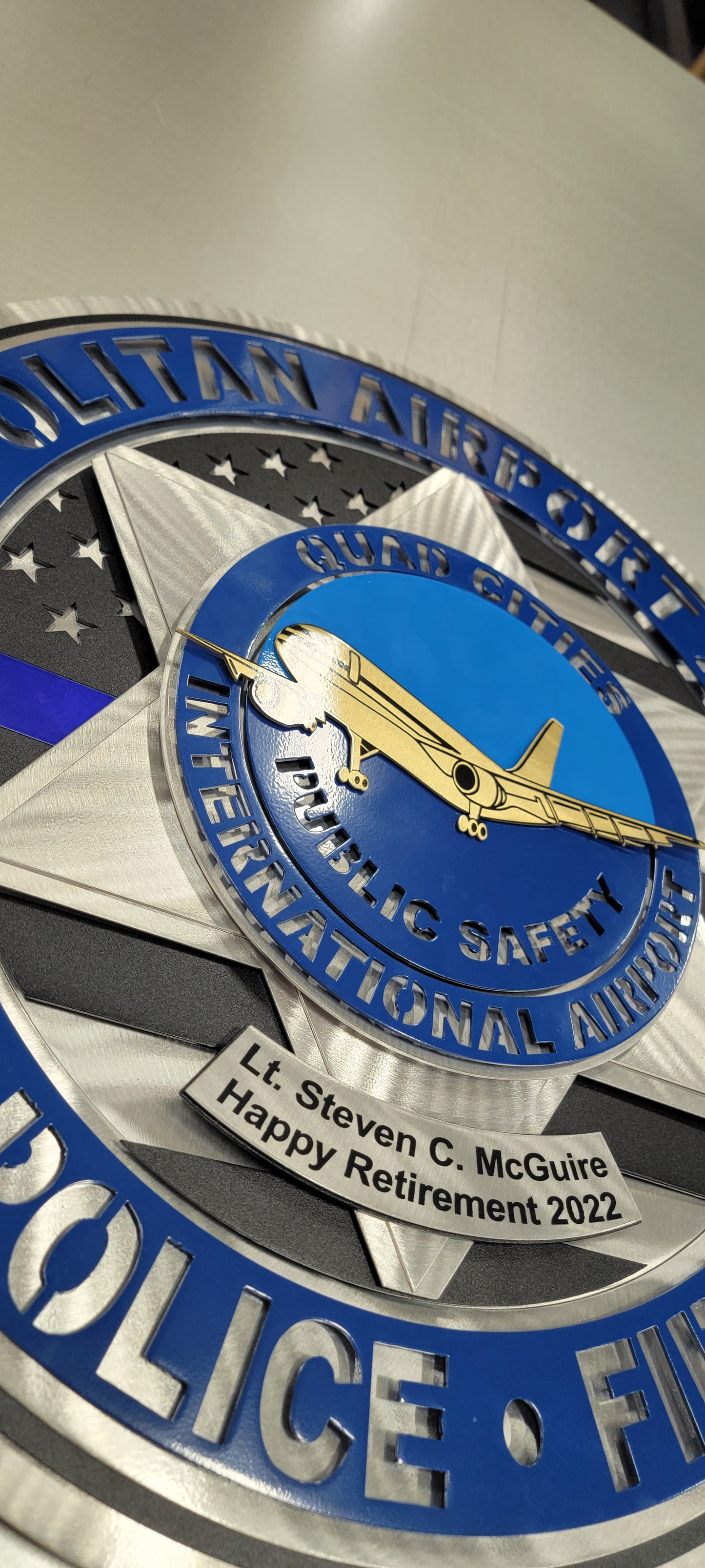 Metropolitan Airport Authority Badge