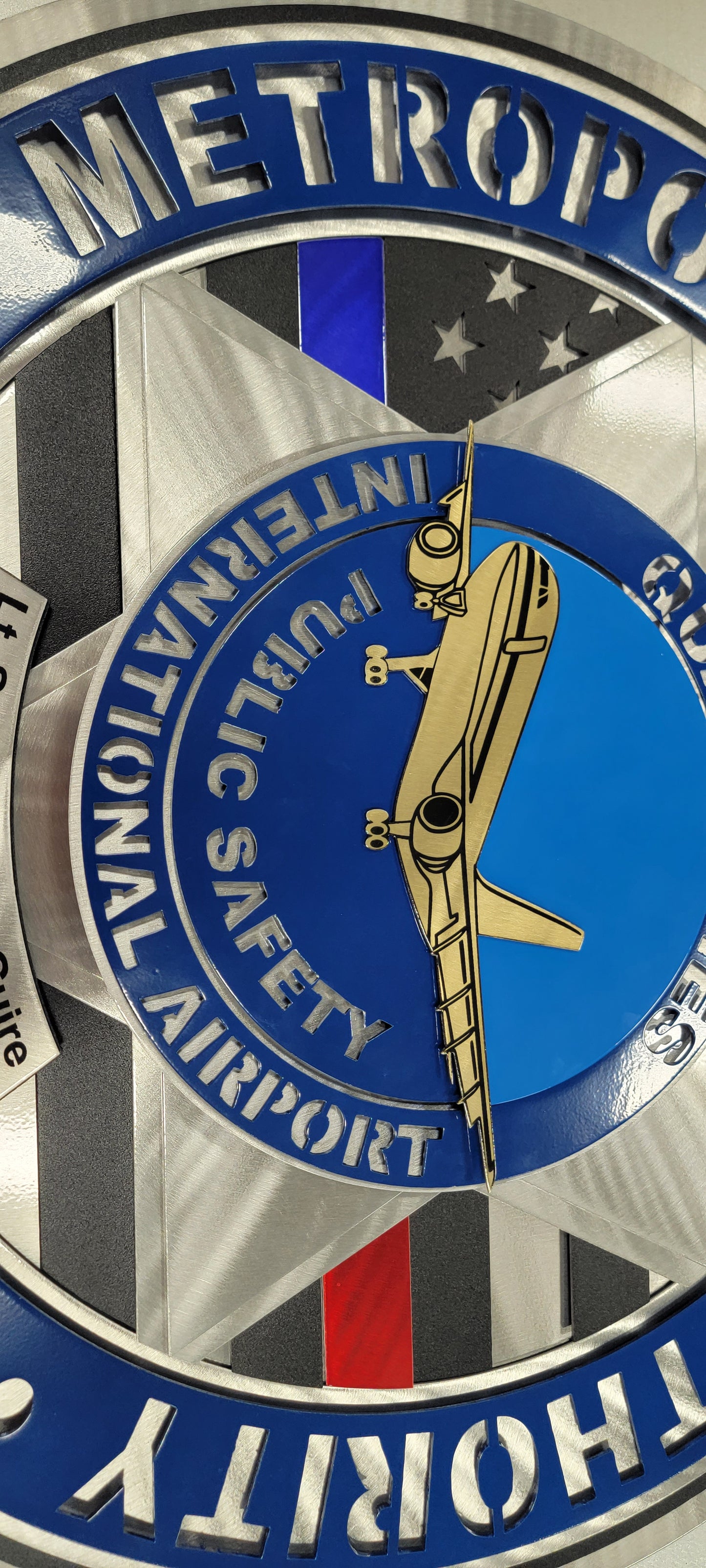 Metropolitan Airport Authority Badge
