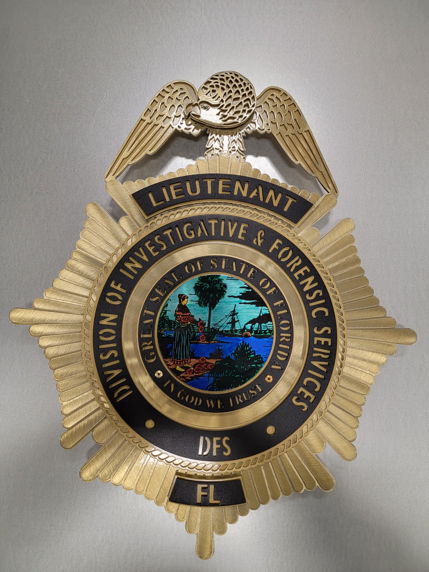 Florida Division Of Investigative And Forensic Services Badge