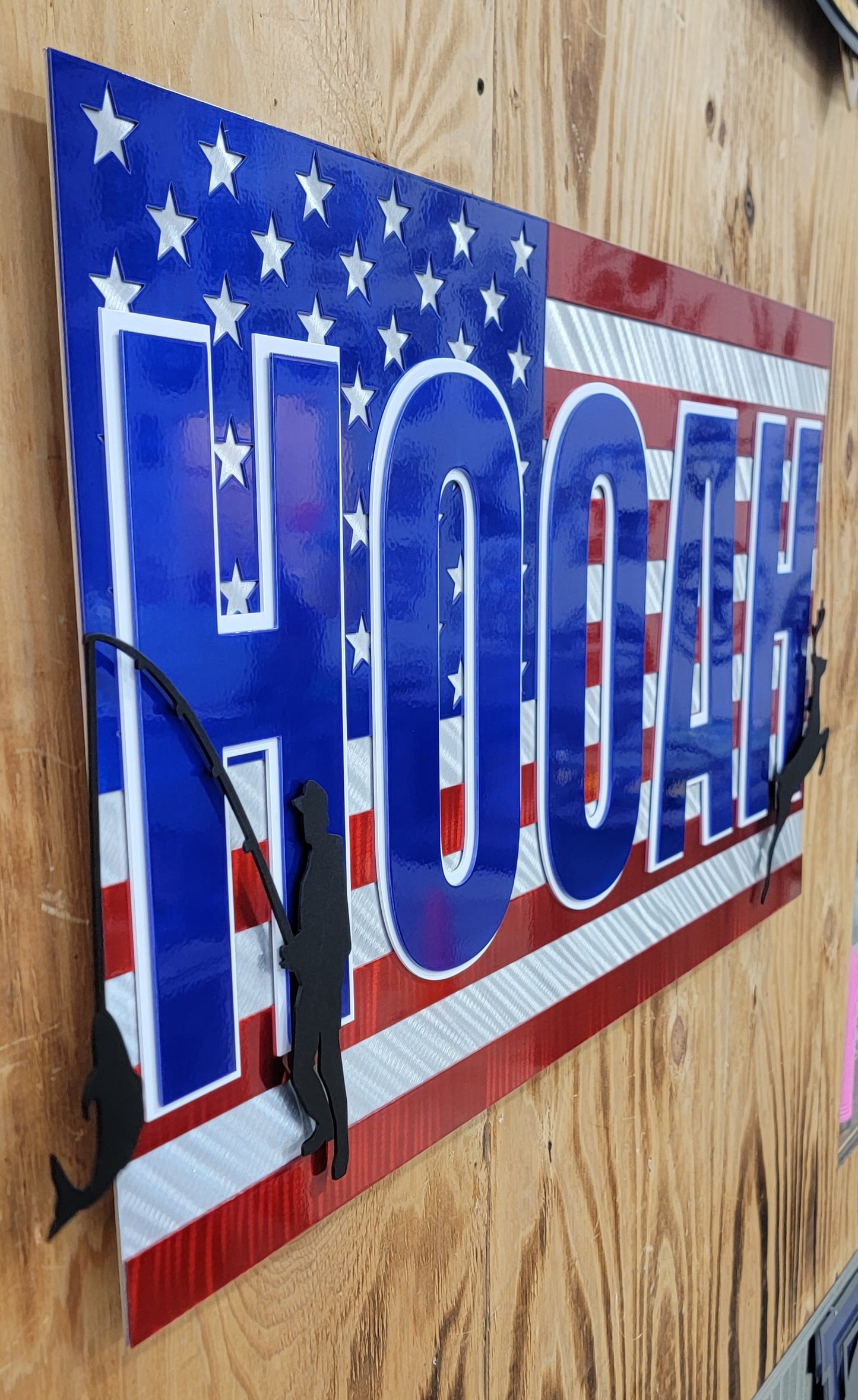 Hooah American Flag