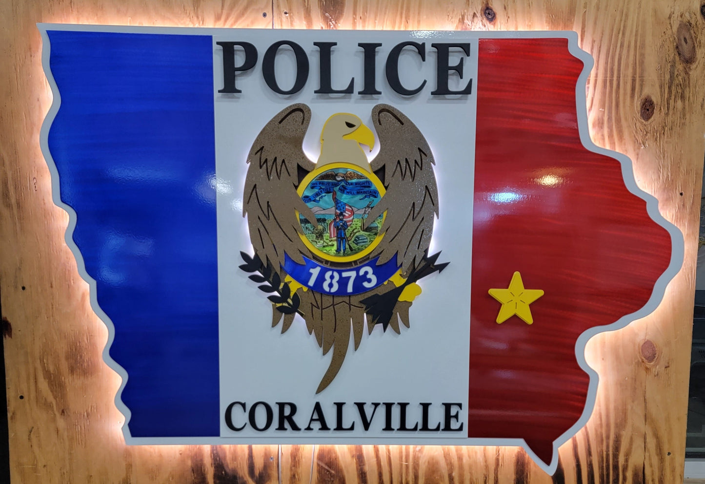 Coralville Police Patch