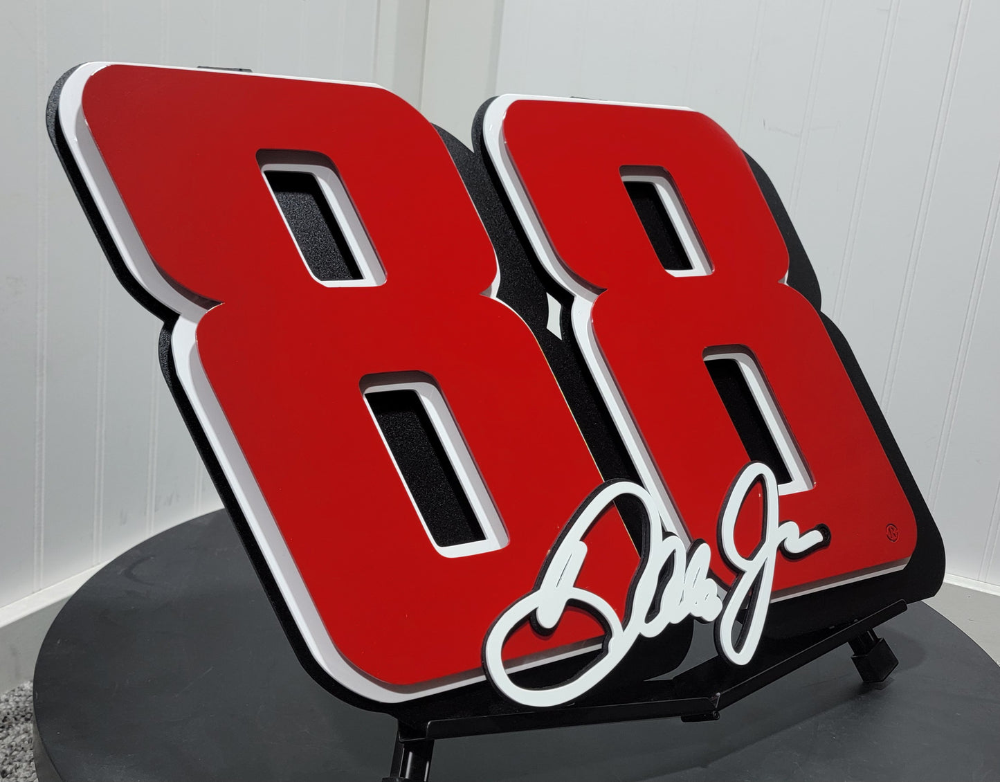Premier Dale Earnhardt Jr. Red #88 3D Signature