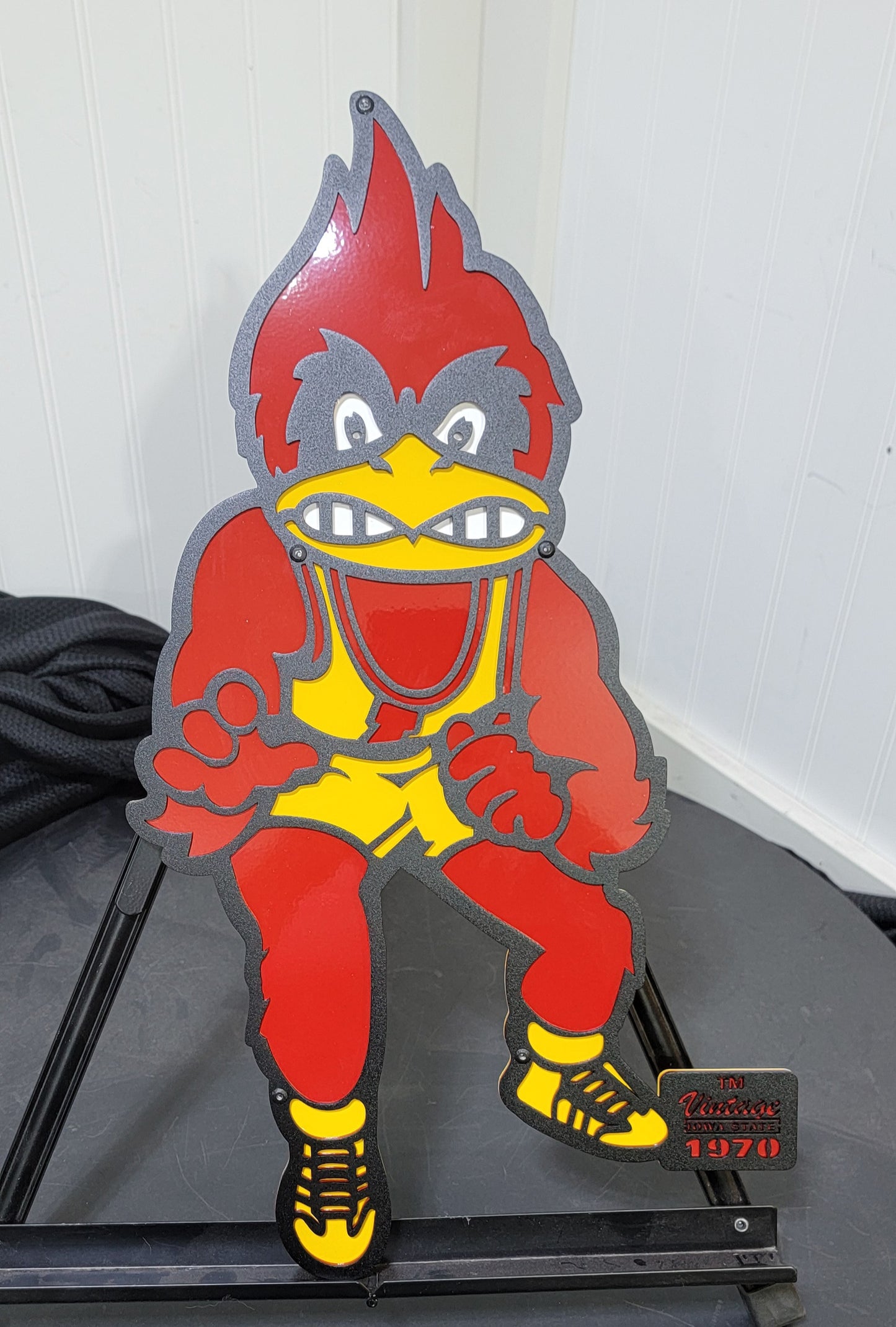 Iowa State Cyclones Vintage CY Wrestler Dorm Room Size