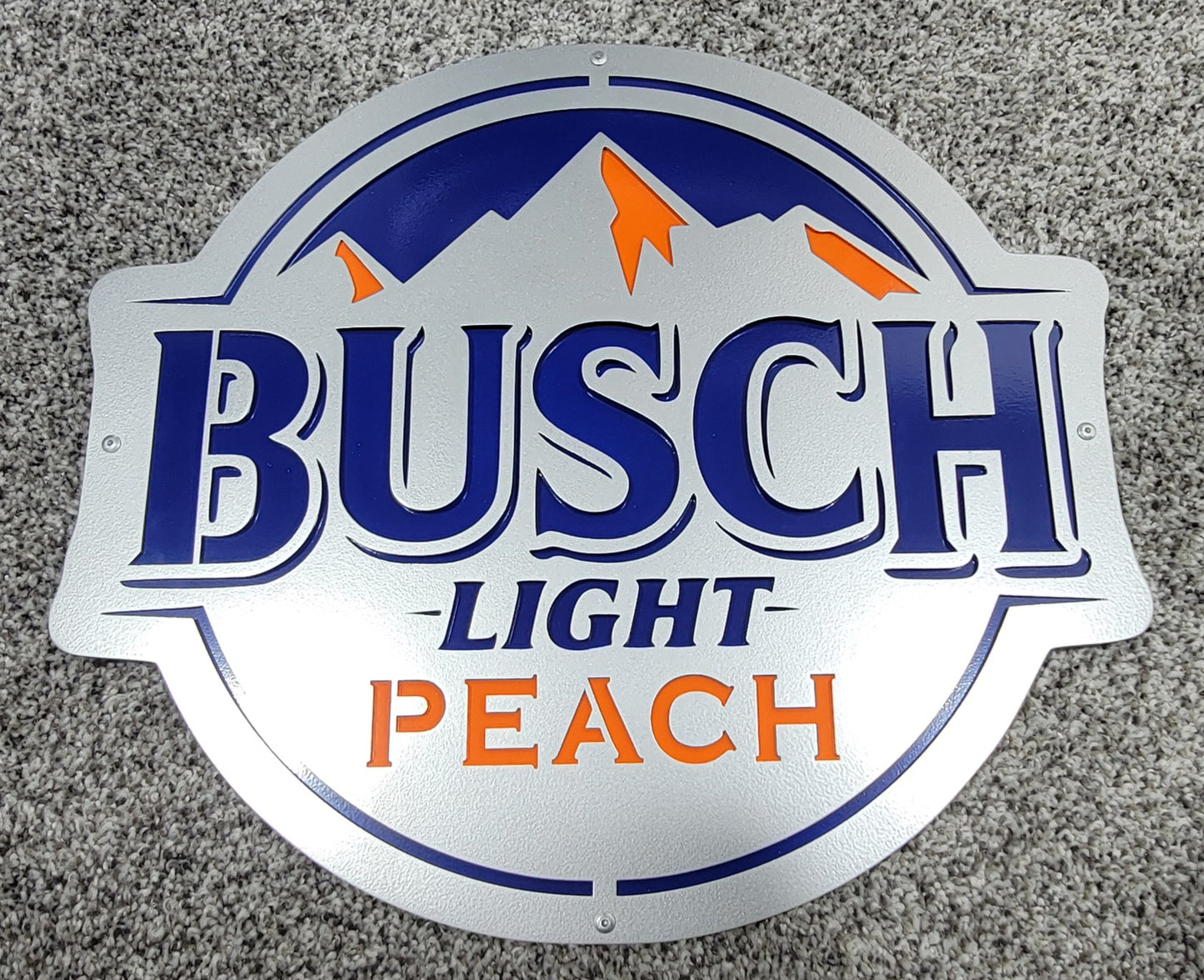 Anheuser-Busch Busch Light Peach Logo - Compressed Series