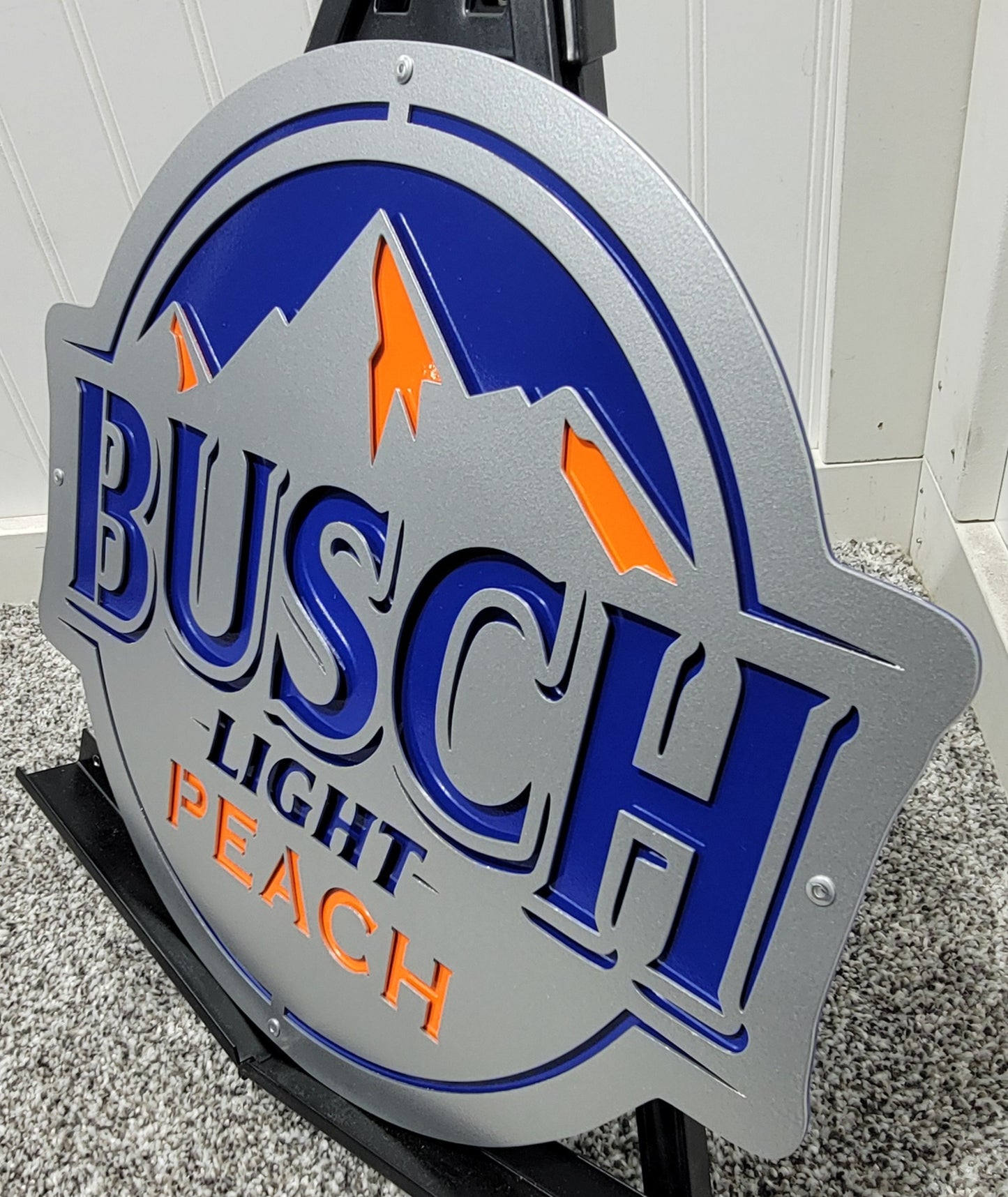 Anheuser-Busch Busch Light Peach Logo - Compressed Series