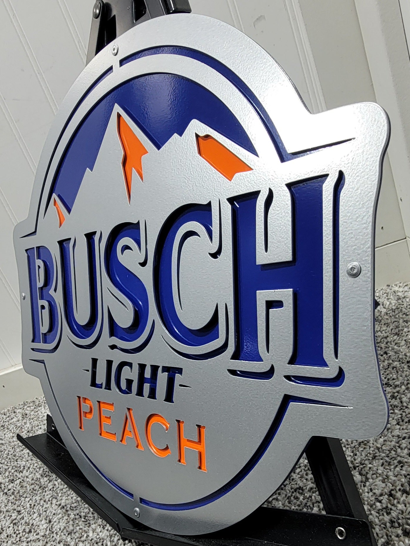 Anheuser-Busch Busch Light Peach Logo - Compressed Series