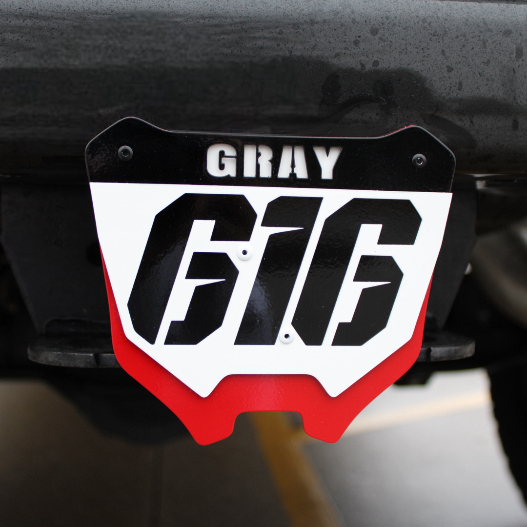 Custom Moto Hitch Cover