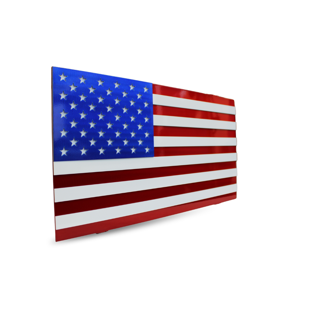 2 Layered American Flag
