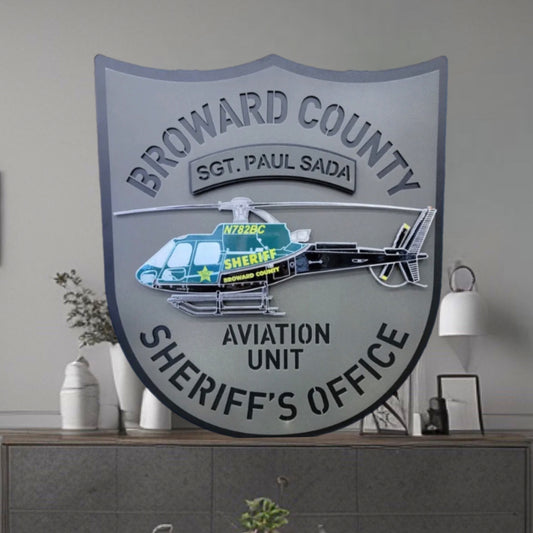 Displayed Broward County Aviation Unit