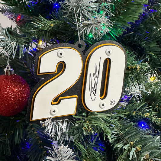Christopher Bell #20 Magnet/Ornament On Tree