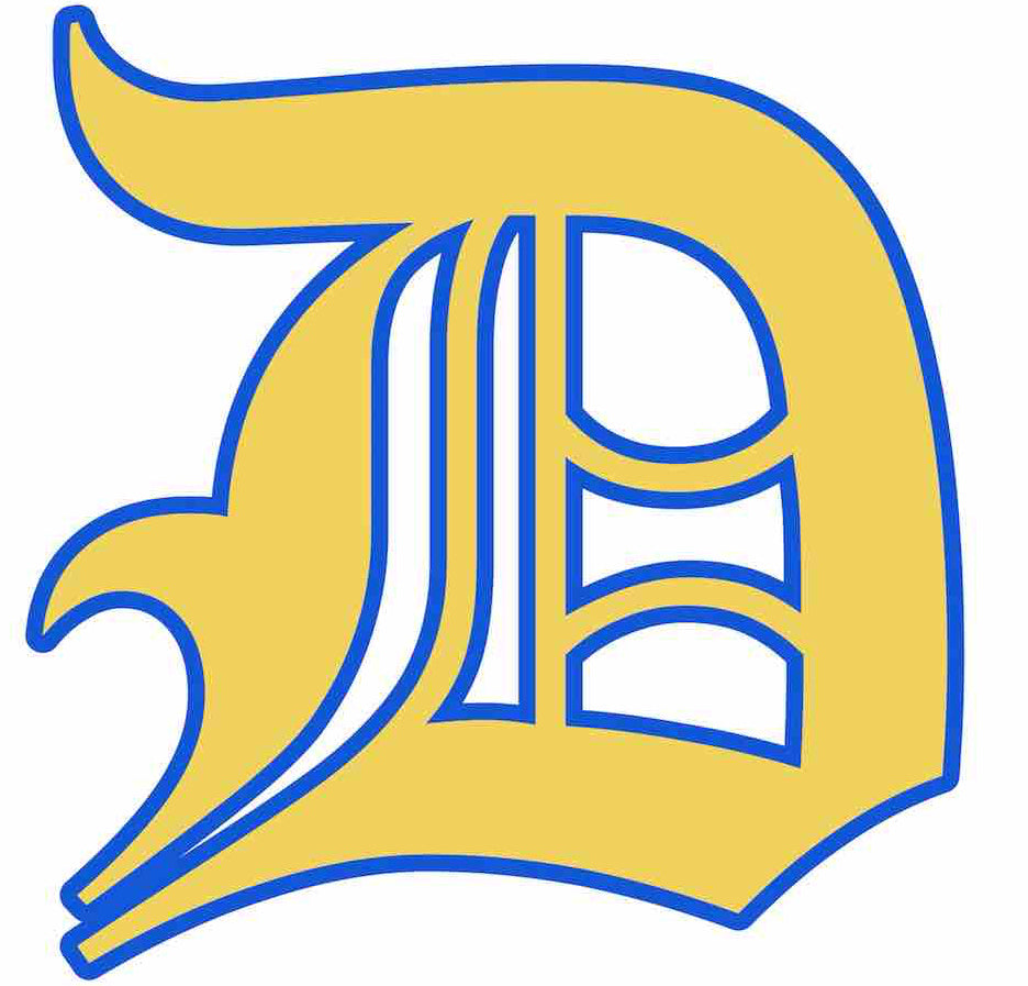 Durant Wildcats Logo Collapsible/Personalizable Yardstakes