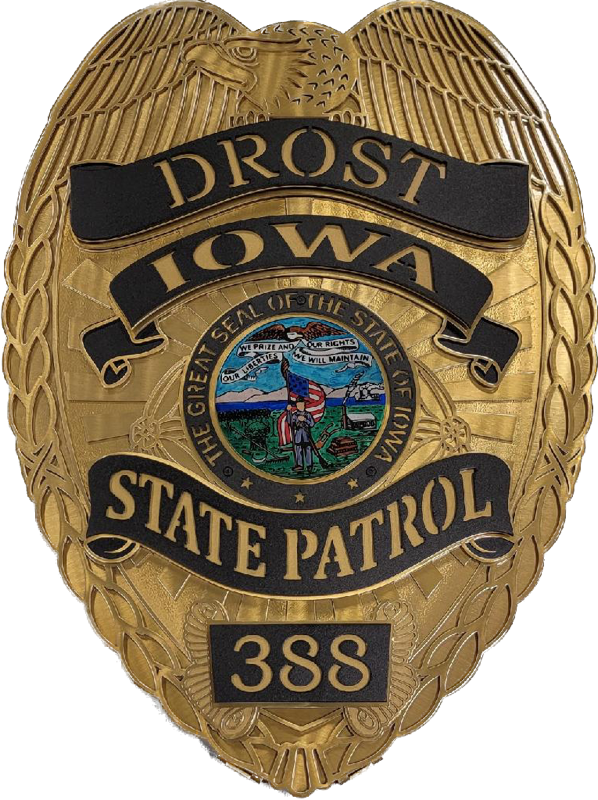 Iowa State Patrol Badge