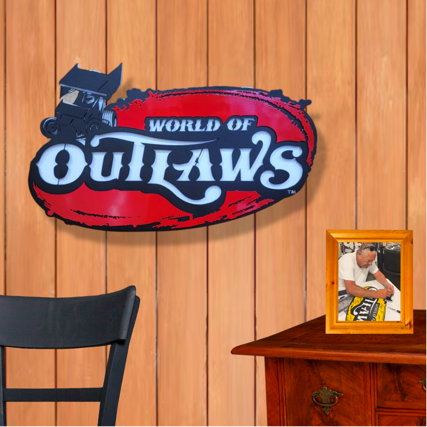 World Of Outlaws Sprint Car Series Premier Welded Logo