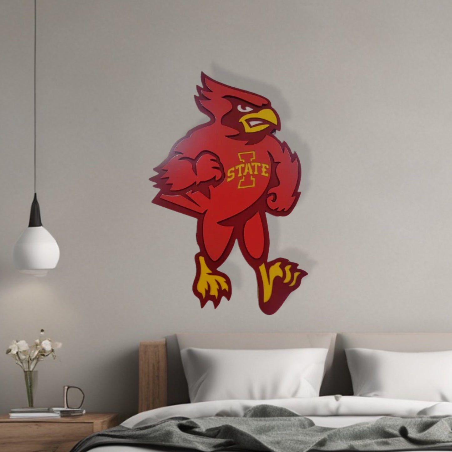 Iowa State Cyclones Cy The Mascot Current Logo