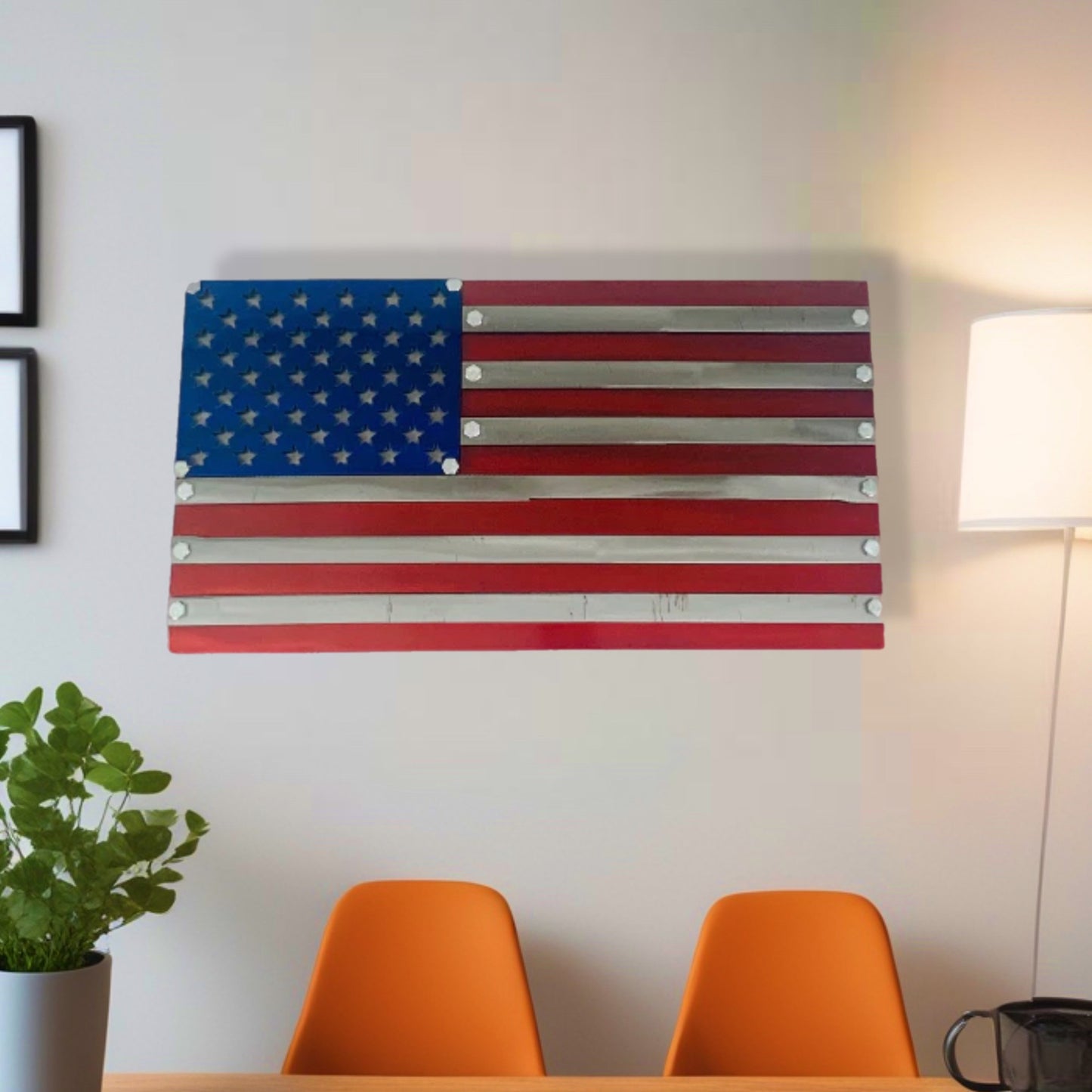 2 Layered American Flag